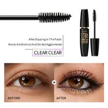 DAISIBO 4pcs Set 90° Lifting Waterproof Makeup Remover Long-Lasting Curl Not Clumping 5D Volumizing Dense Curling Mascara