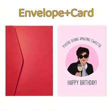 1 张，有趣的生日贺卡，带信封 - 6.29 英寸 X 4.33 英寸，适合各种场合，“你做得太棒了，亲爱的”信息，Kris 名人设计，非常适合朋友、家人、1 岁大的孩子，生日快乐贺卡 - 多色 - 查看 12