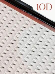 Extensions de cils en éventails pré-faits 10D/12D/14D/16D/18D/20D, 320 éventails, 16 rangées/boîte, base pointue, racine fine et tranchante, épaisseur 0,05 mm, boucle D, longueur 8-15 mm - D - Voir 15