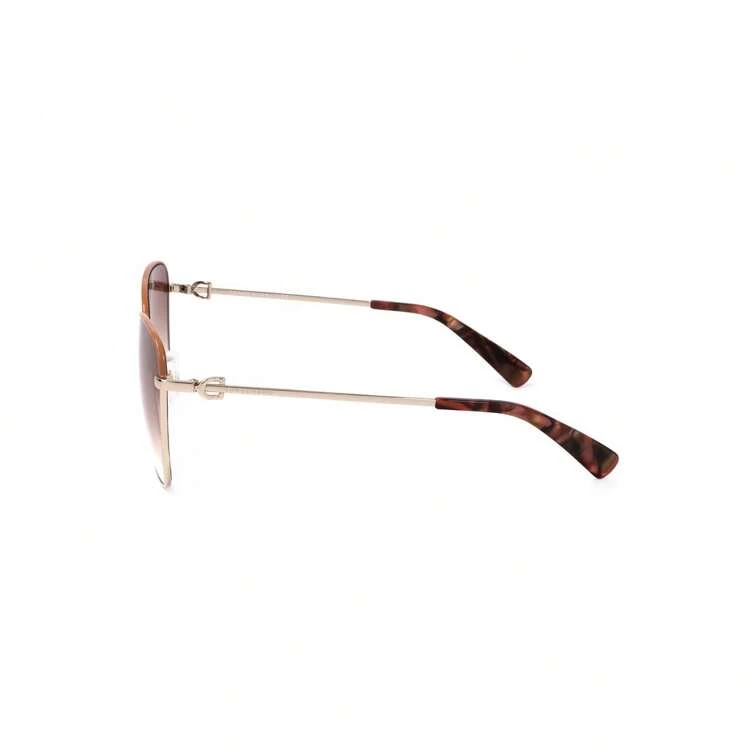 Longchamp LO153S GOLD/CARAMEL Sunglasses, Suitable For Everyday Wear - GOLD/CARAMEL/AVI - View 4