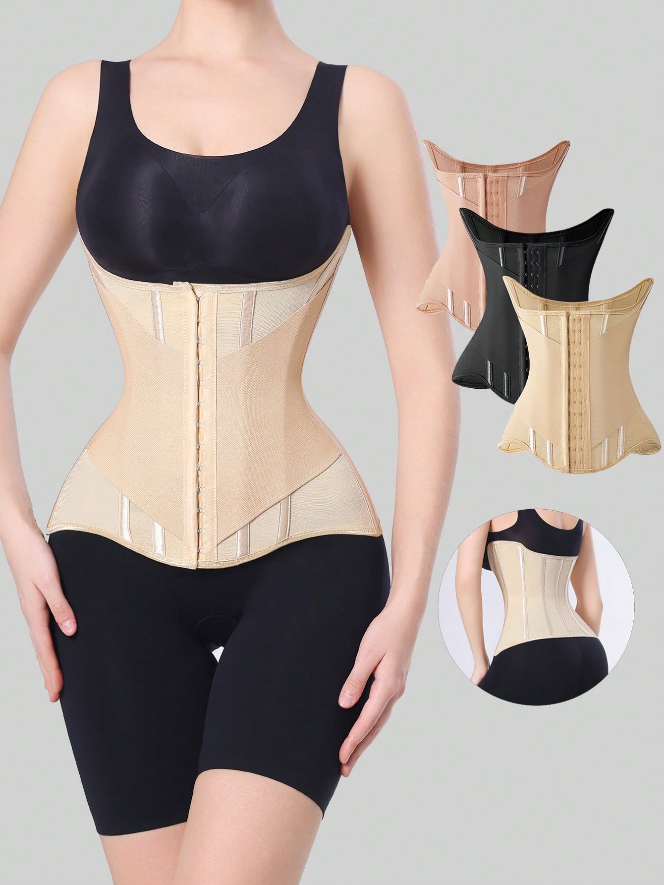 1 قطعة مشكل الخصر للنساء، شكل الجسم، تحكم في الظهر...