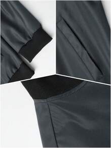 户外运动休闲立领拉链棒球夹克，父亲节