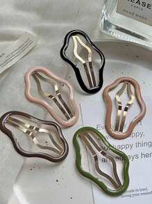 15 Pcs/Set Women's Fashionable BB Hair Clips, Suitable For Hair, Bangs And Fringe, Casual For Daily And Festive Occasions