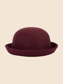 1/2 件复古百搭儿童针织帽，羊毛圆顶帽 - 兒童百搭盆帽 - 查看 15