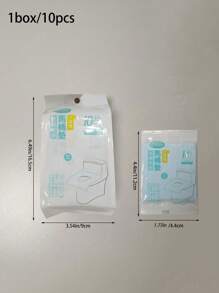 10pcs Disposable Toilet Seat Cover Bathroom Decor Fall Decor