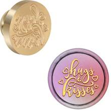 CYFUN DESIGN 1 PC 25mm Butterfly/Fox/Deer Pattern Wax Seal Stamps Solid Brass Engraved Fire Lacquer Stamp Heads NO Handle For Decorating Notebook Gifts And Greeting Cards