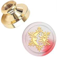 CYFUN DESIGN 1 PC 25mm Butterfly/Fox/Deer Pattern Wax Seal Stamps Solid Brass Engraved Fire Lacquer Stamp Heads NO Handle For Decorating Notebook Gifts And Greeting Cards