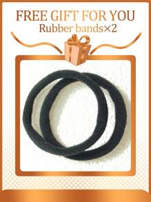 夹式马尾辫真人发片接发马尾辫中棕色 4/27 真发挑染直发接发 女士 - S4/27 - 查看 7