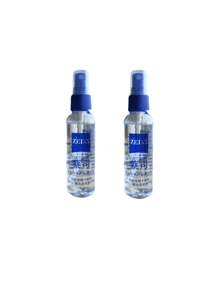 100ml Eye Cleaner, 60ml Two Styles Of Glasses Cleaner, Equipped With Special High-Elastic Glasses Cleaning Cloth, Easy To Carry When Going Out, Party, Outing, Business Trip, Camping, Life, Beach Leisure, Anti-Fog Spray For Glasses, And Lens Cleaning Spray For Clear Vision.(New And Old Models Are Shipped At Random.)