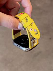 Summer New Monet Garden Personalized Leather Strap Compatible With 38/40/41/42/44/45/49mm Apple Watch Strap Apple Watch Strap Apple Watch Strap Ultra/Se/8/7/6/5/4/3/2/1