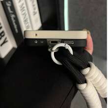 奢华黑灰渐变手机壳，带防丢腕带，兼容三星 Galaxy Z Flip 5/6/Z Flip6/ZFlip 5/Zflip6/Zflip5/Flip4/Flip3，防震后盖，兼容摩托罗拉，防水、防震、防刮擦