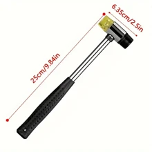 Car Body Unpainted Dent Repair Multi Head Leveling Hammer Tapping Pen Repair Tool Set, Manual Tool For Car Dent Repair, Suitable For Removing Dent Hail Repair Tool Set - Black - View 5