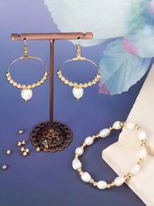 50pcs 3 4 5 6 8mm Stainless Steel Isolation Beads Ball Ornament Loose Seed Beads For DIY Bracelet Jewelry Making Supplies - Stainless Steel Spacer Beads - View 7