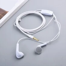 Auriculares con cable de 3.5 mm, auriculares in-ear con graves estéreo, micrófono para llamadas y música, equipo de audio electrónico