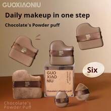 6 قطع مجموعة وسادات هواء مزدوجة الوجه، مجموعة وسادات هواء للمكياج، وسادات جلدية، وسادات إسفنجية، أدوات تجميل جافة ورطبة، وسادات أساس المكياج، أدوات مكياج إسفنجية، مكياج، رخيصة، ديكور الغرفة، مكياج، سفر، غرفة النوم، اكسسوارات المكياج، وسادة، ممزج المكياج، وسادة البودرة، إسفنجة المكياج