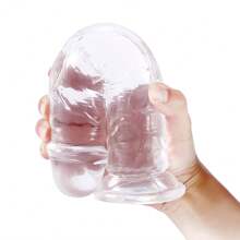 6 Sizes Crystal Clear Jelly Realistic Dildo With Suction Cup Huge Clear Penis Dick Anal Plug Butt Plug, Vaginal Anal Stimulation Products, Sex Toys For Male Female Gay Lesbian Adult Fun, Couples Christmas New Year Halloween Valentine's Day Birthday Gift Couples Gift Portable In Pack SM Sex Toys For Female Male Couples Gay Lesbian Sex Family And Travel Use