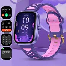 ESFOE LIGE's New Children's Smart Watch Has A Variety Of Puzzle And Fun Mini Games, Alarm Clock Reminders, 1.75-Inch Full Touch Screen, More Than 20 Sports Modes, 24-Hour Activity Tracking, Various Interesting Watch Faces, Music Player, Alarm Clock, Sports Children's Watch