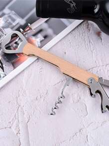1/5/10/30 pezzi Apribottiglie personalizzato con incisione - Manico in legno con testo personalizzato, Apribottiglie multifunzione per birra e bibite - Per matrimoni, anniversari, battesimi e feste - Regalo perfetto per damigelle, testimoni, fidanzamenti