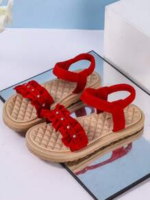 Girls Princess Sandals Summer 2025 New Soft Bottom Fashion Anti-Slip Toddler Casual Shoes