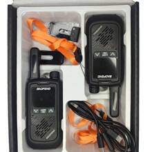 Baofeng Bộ đàm mini BF-T17 FRS cầm tay, tầm xa 22 kênh, có chức năng VOX và USB, kèm đèn pin. - BF-T17-2 CÁI - Xem 5
