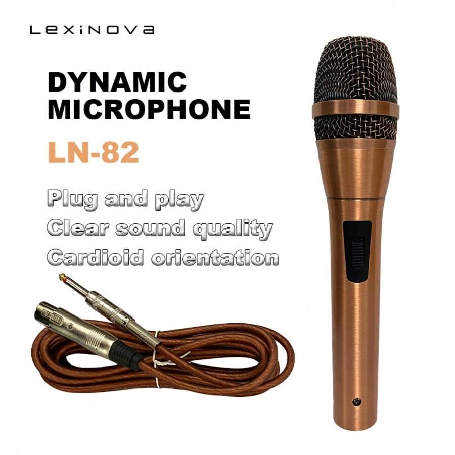 TONOR Micrófono dinámico de Karaoke para Cantar con Cable XLR