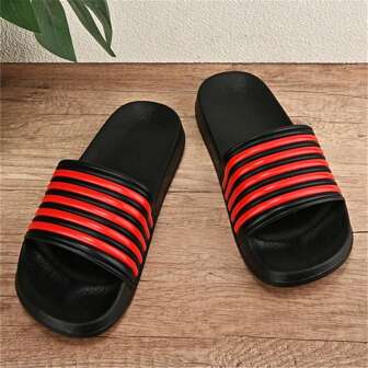 Women's House Slippers, Outdoor Beach Slides, Soft Bottom Wear-Resistant Comfortable, Outdoor Flip Flops, Suitable For Both Indoor And Outdoor Wear