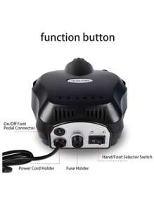 Juego De Máquina De Taladro Eléctrico For Uñas, Cortador De - Tipo de Enchufe A USA (110-127V) - Ver 2