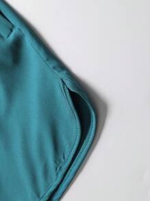 Set de 4 pantalones para hombre de verano, nuevos, de seda de hielo, con pantalones cortos de secado rápido, pantalones de pijama elásticos para ejercicios, aptos para baloncesto 3/4