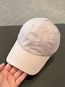 1pc Unisex Multi-Color Quick Dry Baseball Cap, Lightweight Sun-Shading & Sun Protection Cap, Outdoor Sports Cap
