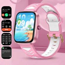 ESFOE LIGE's New Children's Smart Watch Has A Variety Of Puzzle And Fun Mini Games, Alarm Clock Reminders, 1.75-Inch Full Touch Screen, More Than 20 Sports Modes, 24-Hour Activity Tracking, Various Interesting Watch Faces, Music Player, Alarm Clock, Sports Children's Watch