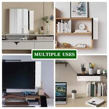 1 pieza/1 pieza Accesorios de escritorio Tablero de notas para monitor de computadora Tablero de mensajes de computadora Suministros de oficina Clips para notas adhesivas para computadora de hombres y mujeres Accesorios de oficina en el hogar Decoración de escritorio de oficina