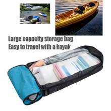 1pc Waterproof Surfboard Backpack, Suitable For Camping Tent, Sleeping Bag, Moving Luggage, Cotton Quilt, Inflatable Boat, Paddle Board, Large Capacity Backpack, Blue - Blue - View 5