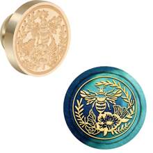 CYFUN DESIGN 1 PC 25mm Butterfly/Fox/Deer Pattern Wax Seal Stamps Solid Brass Engraved Fire Lacquer Stamp Heads NO Handle For Decorating Notebook Gifts And Greeting Cards