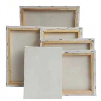 Telas para pintura, Kit com 5 UNIDADES, ESCOLHA O TAMANHO