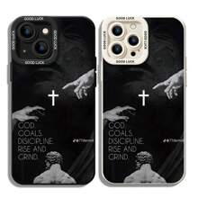 Estuche creativo para teléfono móvil que presenta una obra de arte con divinidad y propósito. Esculturas clásicas combinadas con un regalo de diseño moderno para cumpleaños, madre, familia, amigos, novio, novia