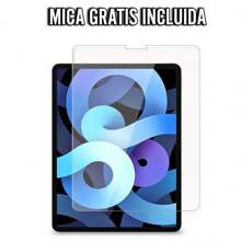 PACK Mica + Funda para tableta de goma eva con asa agarradera - Morado - Ver 2