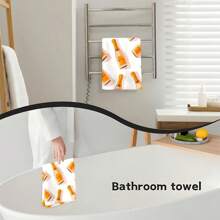 1 set / 2 piezas Toalla de cocina con diseño de botella de champán, toalla para platos, adecuada para comedor, cocina, baño, decoración diaria, decoración del hogar, regalos para mayores, amigos. Regalos para mayores y amigos.