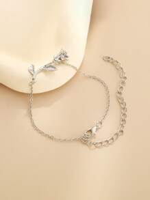 4 Stück/Set mit 2 Stück Cartoon Herz Quadratische Digitaluhr und 2 Stück Rose Legierung Armband, geeignet als Valentinstag Geschenk, Weihnachtsgeschenk, Abschlussgeschenk, Paar Geschenk, Paar Uhr Armband, die beste Wahl für Halloween, Weihnachten, Valentinstag, Muttertag, Feiertagsgeschenk