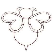 Easter Wreath Metal Frame Garden Bunny Shaped Wire Wreath Form For Easter DIY Craft Project