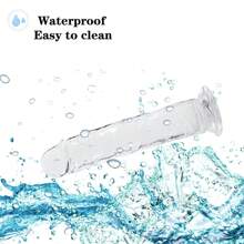 6 Sizes Crystal Clear Jelly Realistic Dildo With Suction Cup Huge Clear Penis Dick Anal Plug Butt Plug, Vaginal Anal Stimulation Products, Sex Toys For Male Female Gay Lesbian Adult Fun, Couples Christmas New Year Halloween Valentine's Day Birthday Gift Couples Gift Portable In Pack SM Sex Toys For Female Male Couples Gay Lesbian Sex Family And Travel Use