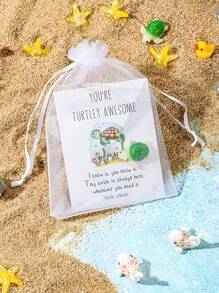 20张动物树脂口袋贺卡，包含鸭子、猫头鹰和海星图案，多色动物主题贺卡，带邀请函口袋，独特的生日、婚礼、圣诞节、万圣节装饰，万圣节派对用品，圣诞节装饰品 - 彩色 - 查看 5