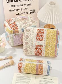 1 Túi đựng đồ trang điểm họa tiết hoa dung tích lớn Túi đựng đồ trang điểm họa tiết hoa chần bông có quai xách Túi đựng đồ trang điểm khi đi du lịch Túi đựng mỹ phẩm thẩm mỹ Túi xách tay Túi đựng đồ vệ sinh cá nhân cho nữ Túi đựng đồ trang điểm họa tiết hoa du lịch Túi đựng đồ trang điểm để làm quà tặng cho bạn bè, Quà tặng Ngày của Mẹ, Cô ấy, Con gái, Quà tặng sinh nhật. Đồ dùng học tập Túi đựng đồ trang điểm du lịch Đồ dùng trang điểm thiết yếu ngày lễ Túi đựng đồ trang điểm Túi đựng đồ trang điểm Đồ dùng học tập ngày lễ Mùa đông Trở lại trường - Màu be - Xem 11