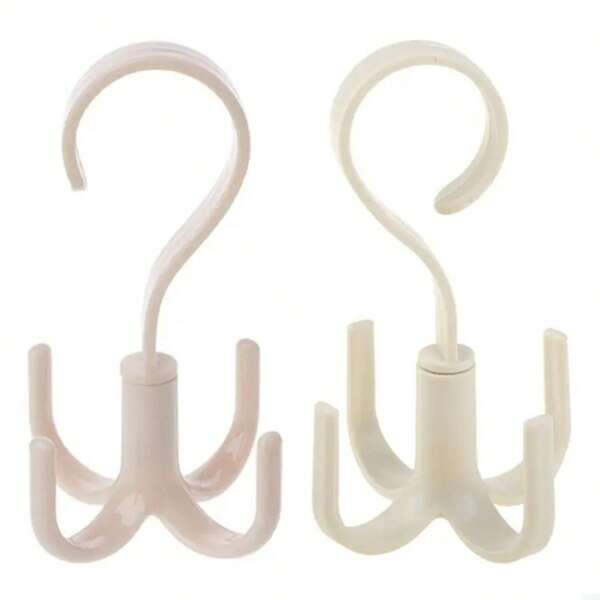 Percha giratoria de 360 grados para cinturones, bufandas y corbatas