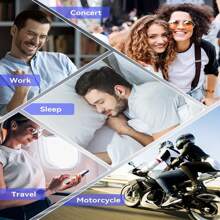 airskyce 2副3.35英寸黑色降噪耳塞，柔软可重复使用硅胶材质，降噪等级30dB，配有便携收纳盒，适合对噪音敏感的人群，可用于音乐会、旅行、专注工作等场合。母亲节鲜花、送给妈妈的个性化礼物、母亲节礼物、母亲节手工制品、母亲节礼物、送给妈妈的手工贺卡、50美元以下母亲节最佳礼物