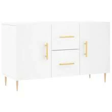 vidaXL Credenze 100x36x60 cm Credenze Buffet Credenza Per Cucina Mobili Cassettiere Camera Da Letto Cassettone Legno Mobiletto Sala Credenze Basse Bianca