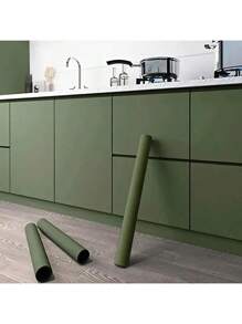 自粘乙烯基墙纸卷 - 纹理可拆卸粘贴式墙面覆盖物，带有水滴匹配图案 - 易于粘贴的剥离装饰纸，适用于厨房、浴室、客厅家具和家居装饰