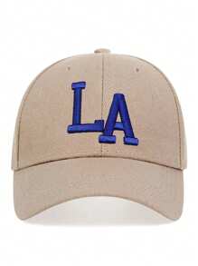 1/2 piezas Gorras de béisbol con bordado de letra gótica para primavera y otoño, gorras casuales ajustables para exteriores con protección solar, sombrero de béisbol deportivo informal de hip hop para exteriores