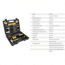 Piece Tool Set Lightweight, Portable And Durable. Ideal For Daily Home Repairs And DIY, A Must-Have Hand Tool Set For The Family! 53  Pcstoolset - Default - View 9