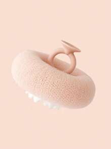 1 pieza Esponja exfoliante para baño con ventosa, Suave esponja de baño sin desprendimiento, Cepillo colgante para exfoliación en la ducha
