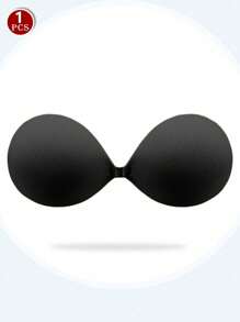 Large Cup Size Women Plus Size Adhesive Strapless Bras, Seamless Lift-Up Sticky Bras For Dresses, Spaghetti Strap Tops, Summer - Multicolor - View 15